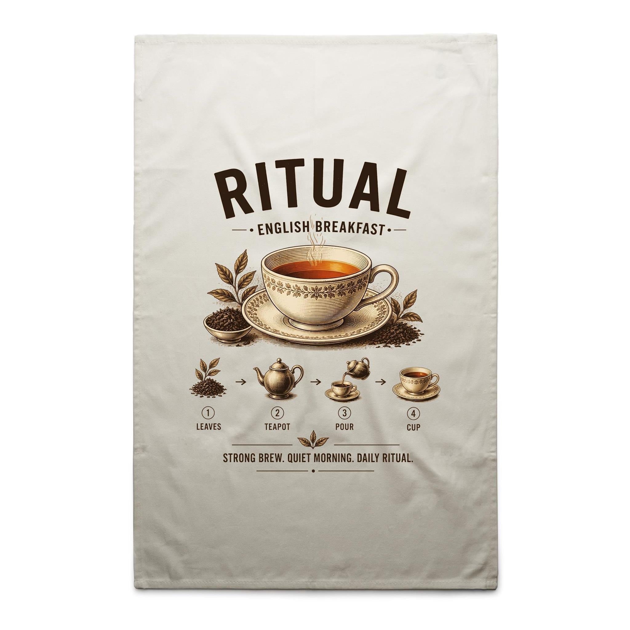 Tea Towels with Coffee & Tea Designs - Voltare